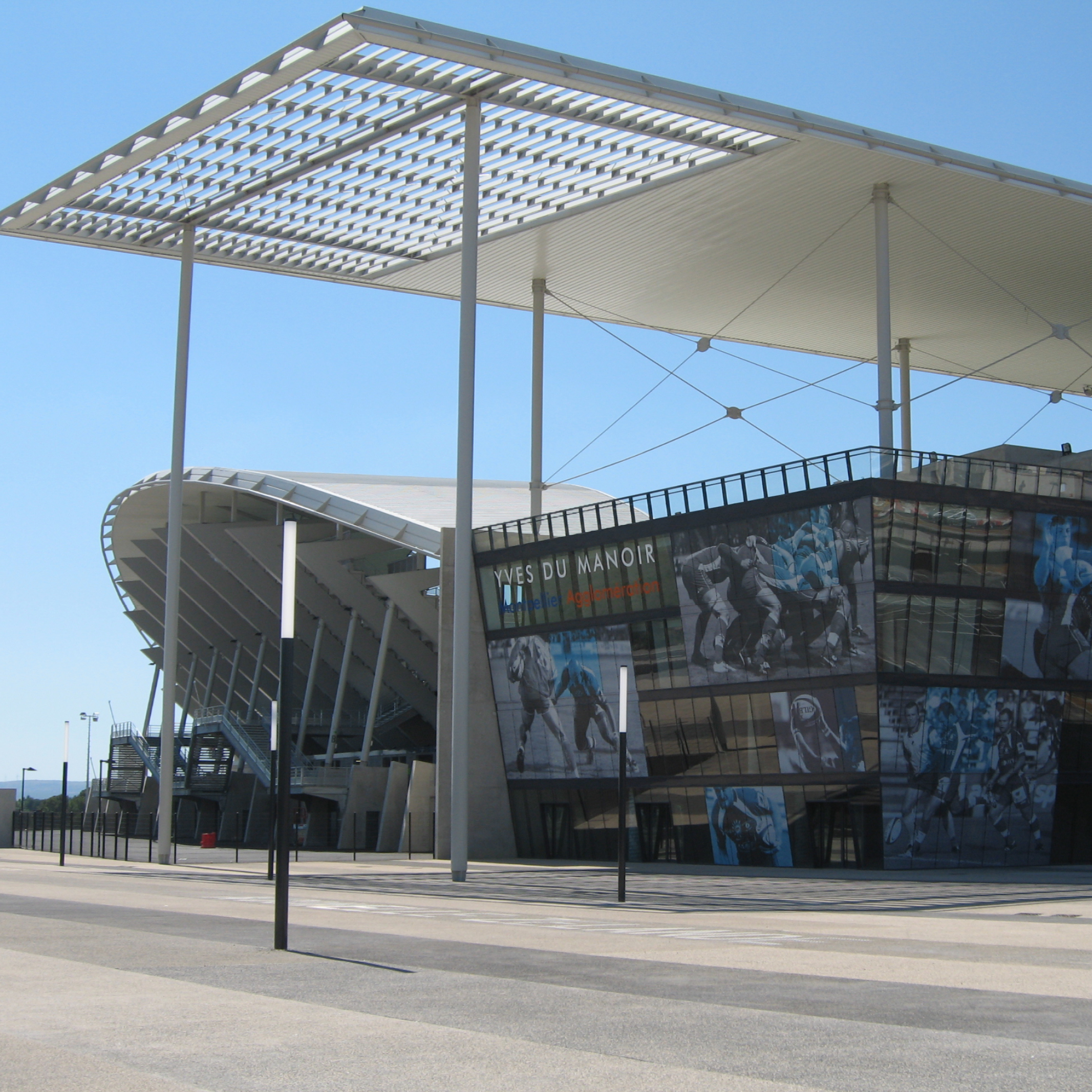 Parvis Stade de l'Ovalie Montpellier