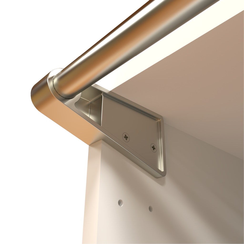 Support rideau de dressing SPACEO HOME