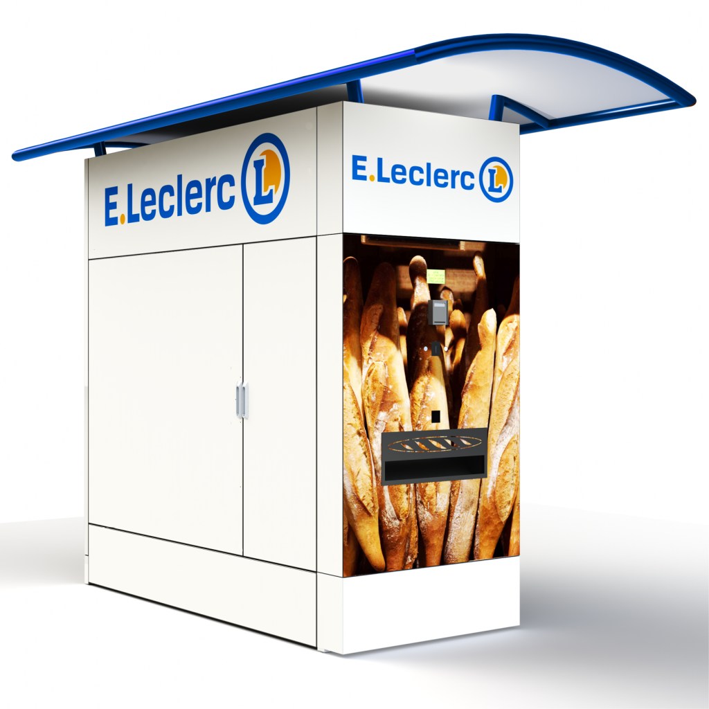 Distributeur de baguettes Compagnon du Boulanger variante Leclerc