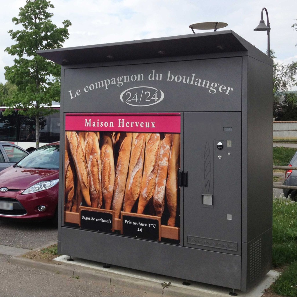 Distributeur de baguettes Compagnon du Boulanger
