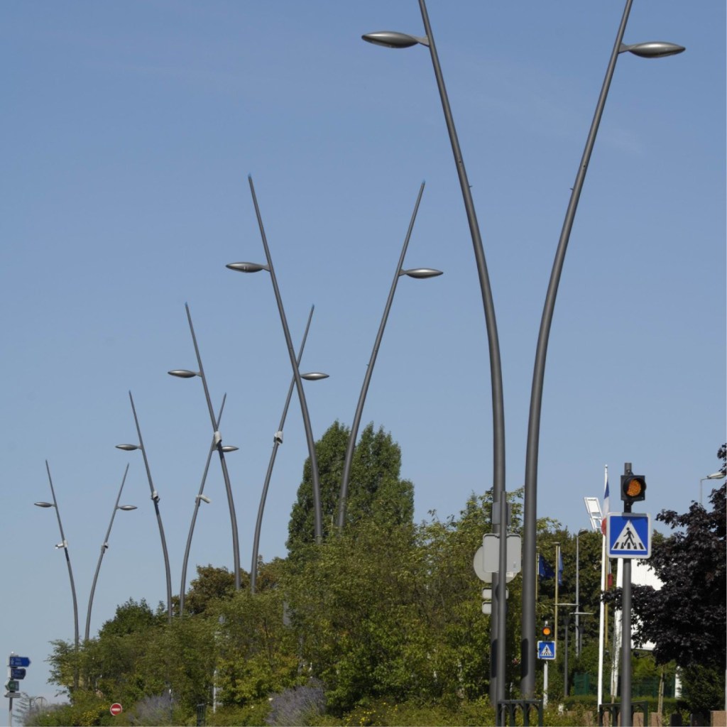 Mâts cintrés Laxou Sapinière