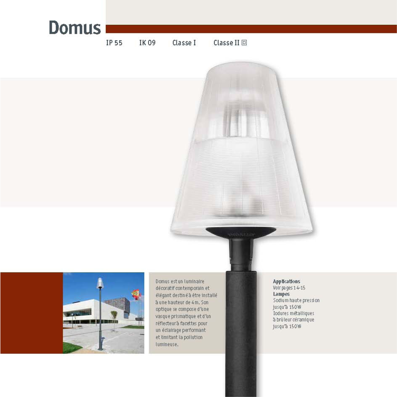Luminaire DOMUS