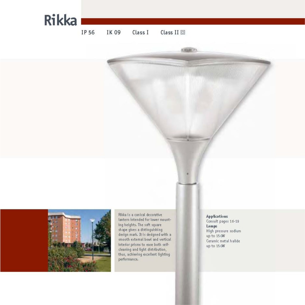 Luminaire RIKKA