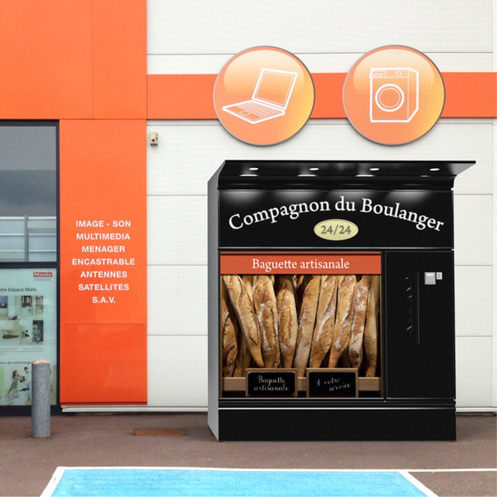 Distributeur de baguettes Compagnon du Boulanger