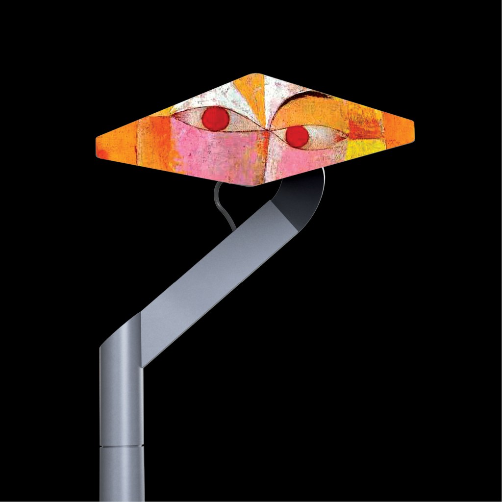 Support pour module led, éclairage public, lampadaire, street lighting