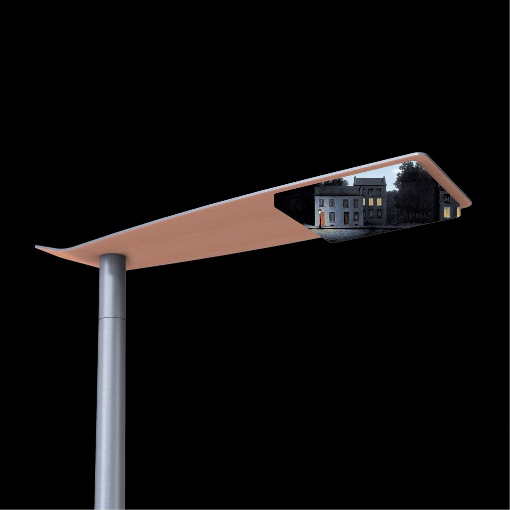 Support pour module led, éclairage public, lampadaire, street lighting