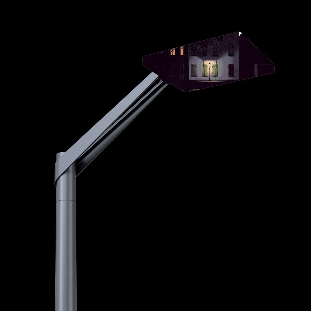 Support pour module led, éclairage public, lampadaire, street lighting