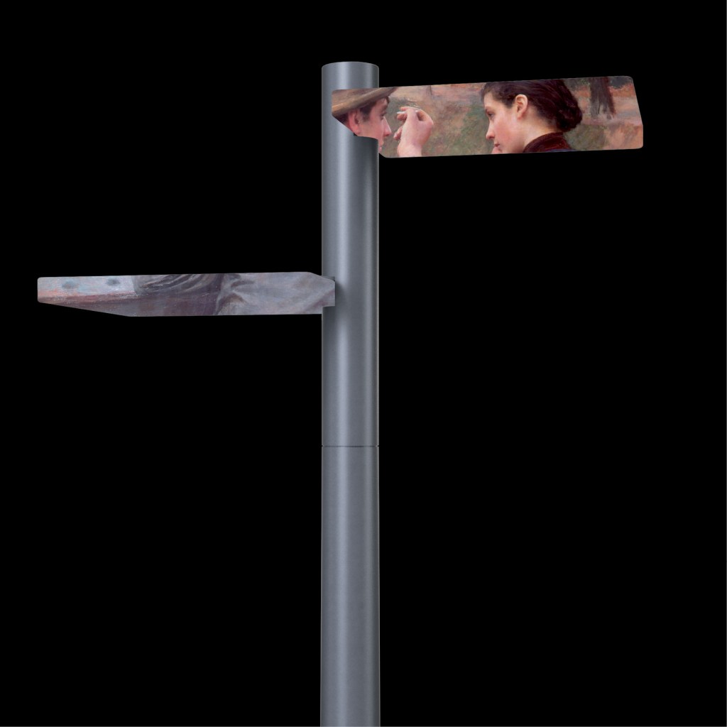 Support pour module led, éclairage public, lampadaire, street lighting