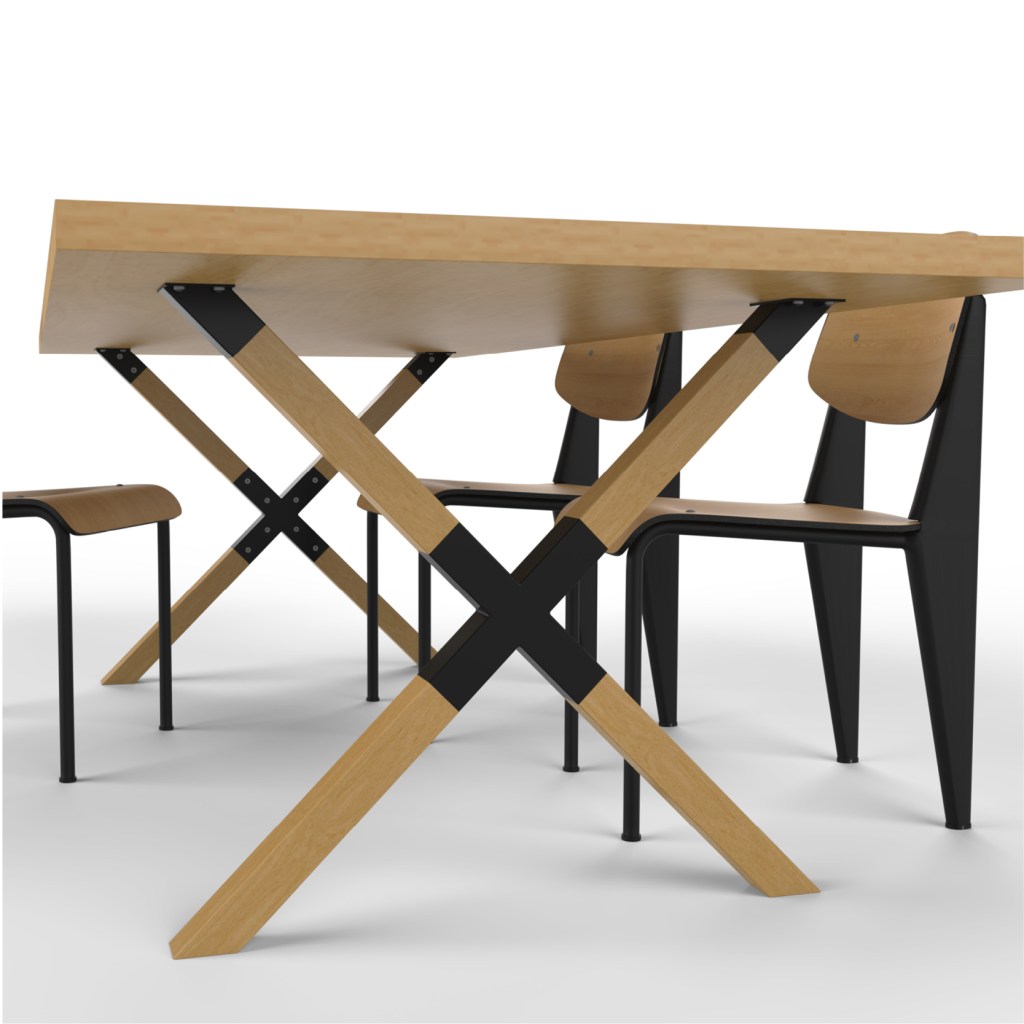 Pied de table XWOOD
