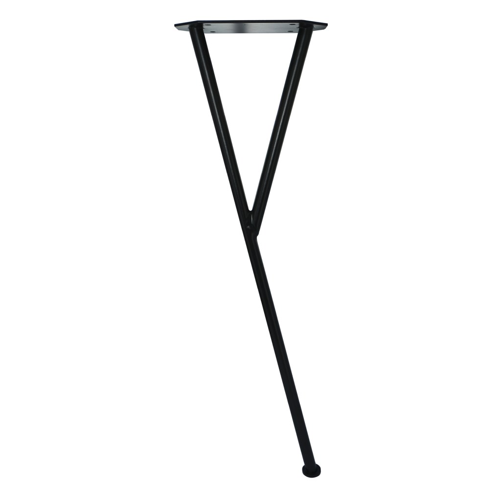 Pied métal Béquille