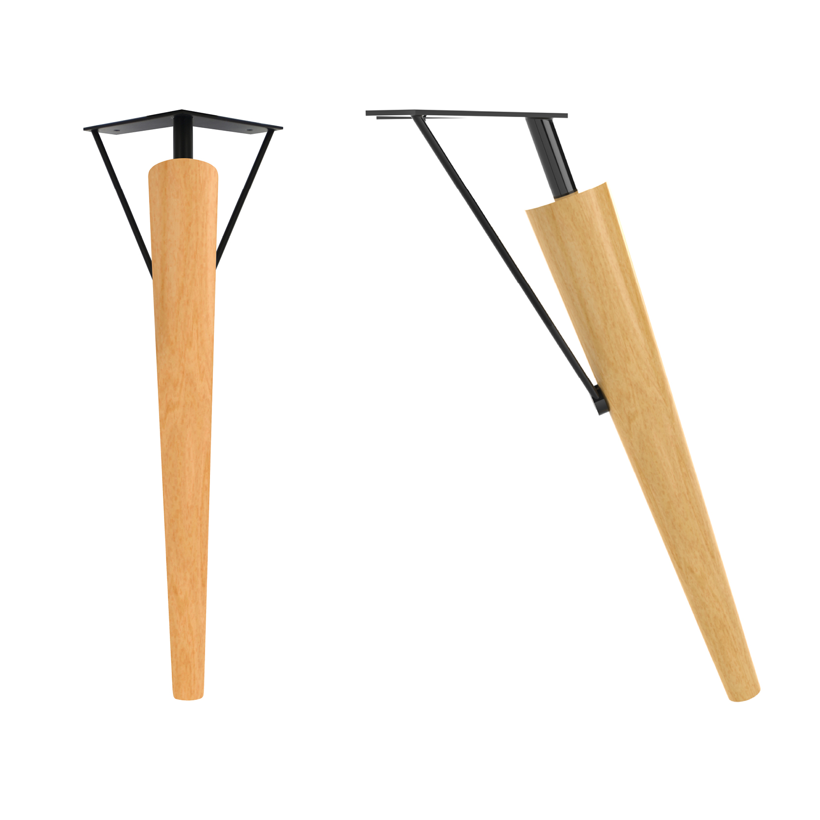 Pied incliné CHARLY 350 mm