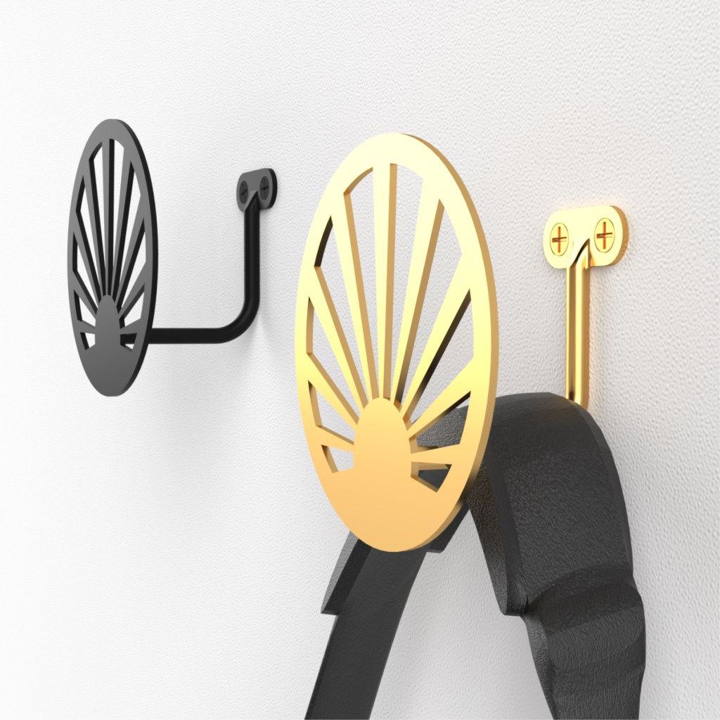 Patère murale SOLEIL