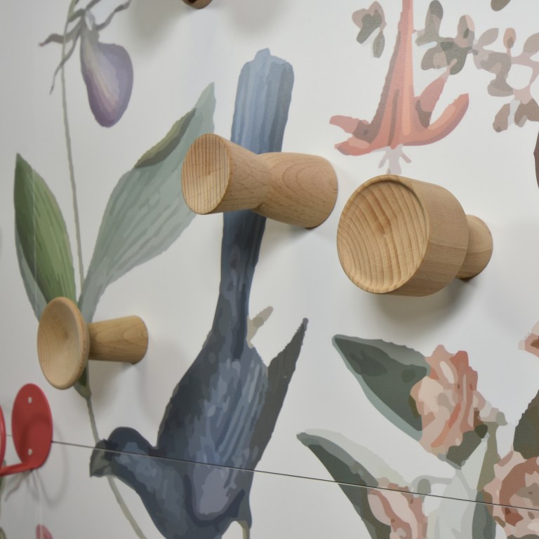 Patères bois Scandy