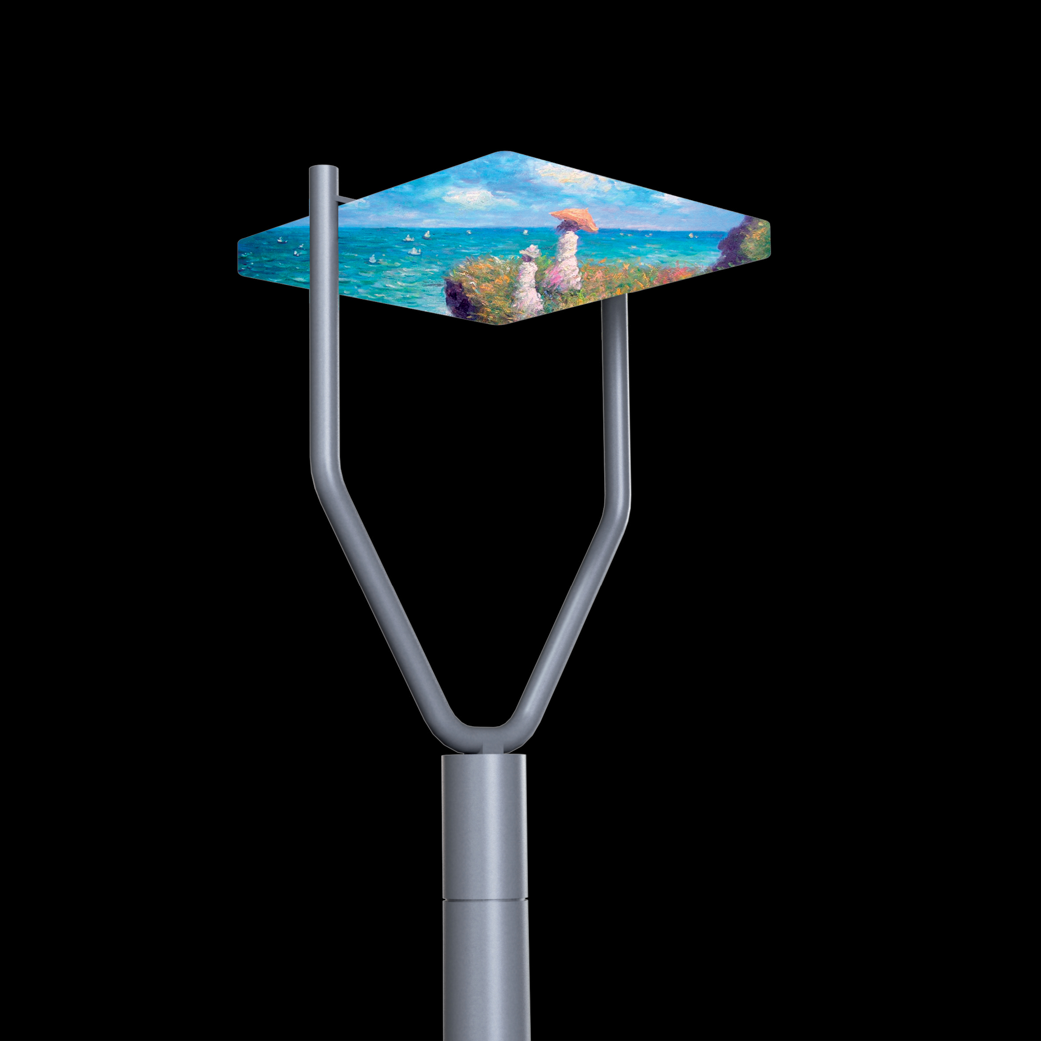 Support d'éclairage