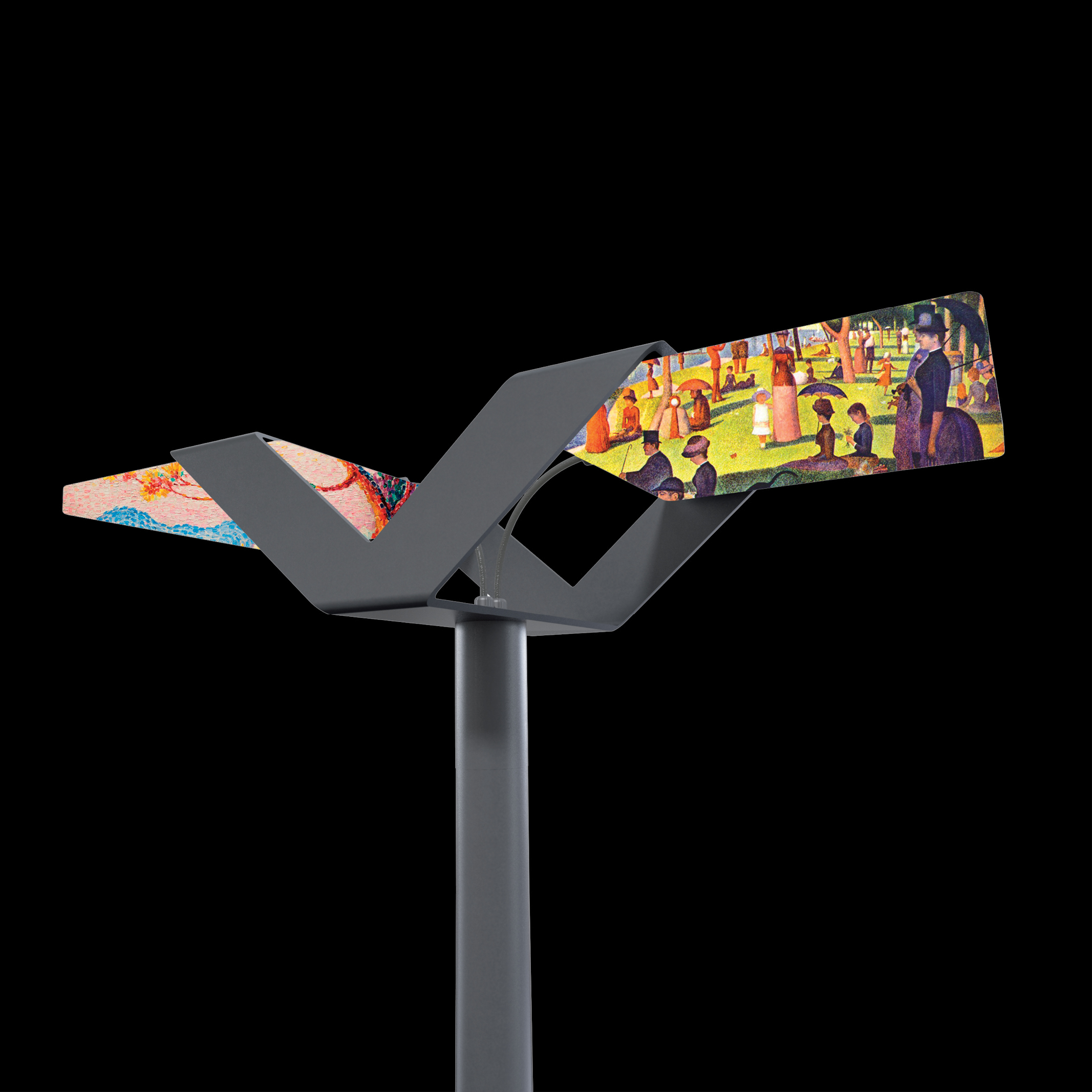 Support d'éclairage