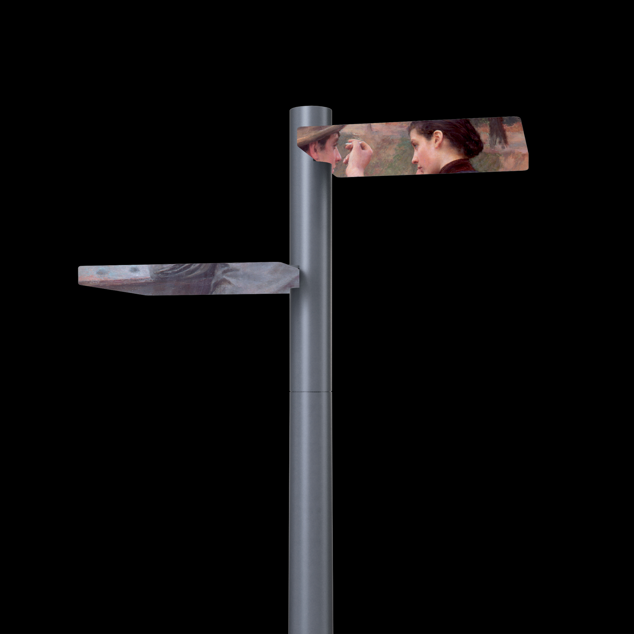 Support d'éclairage