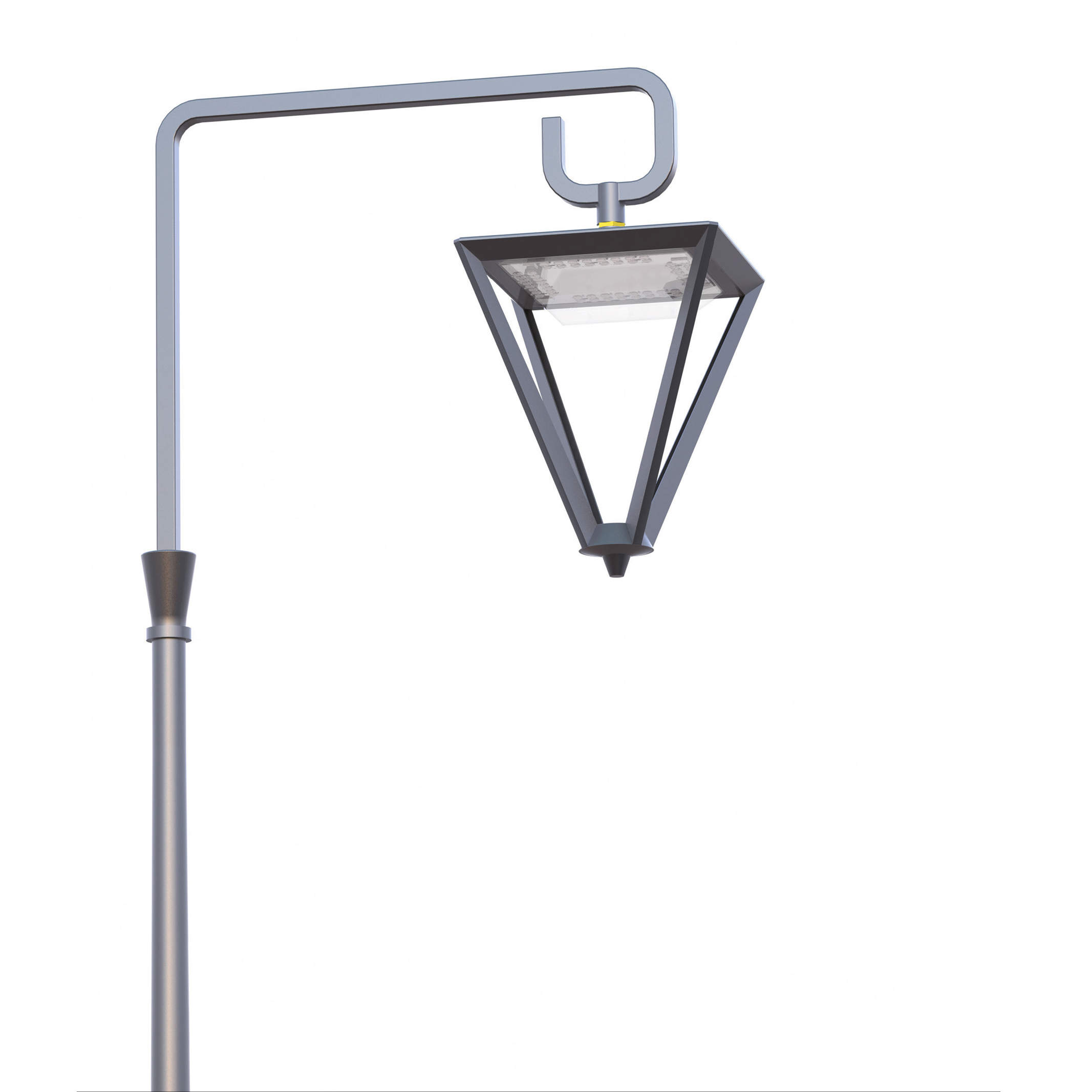 Luminaire 4 faces leds