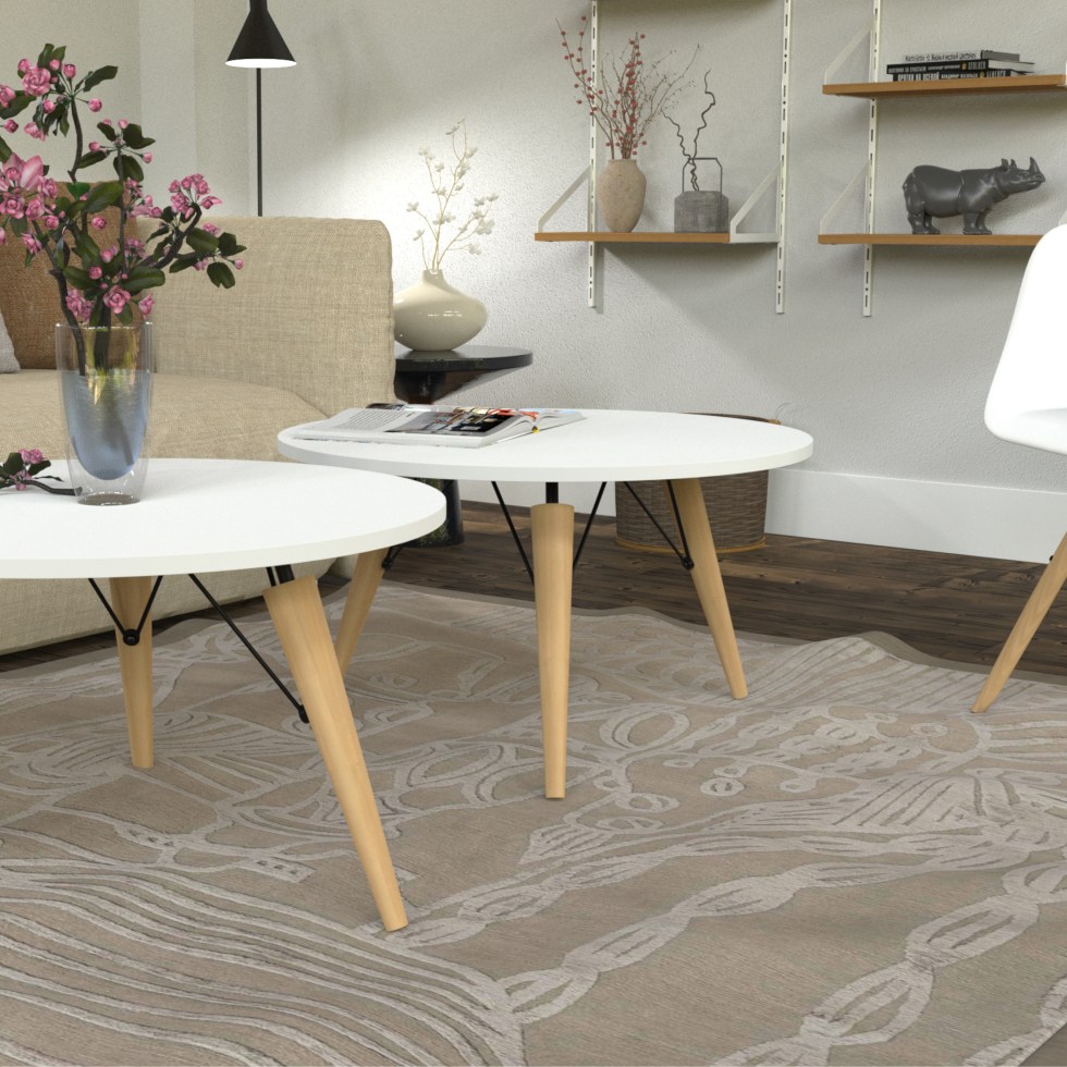 Pieds de table basse