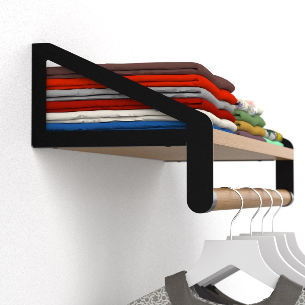 Equerre penderieTWIST