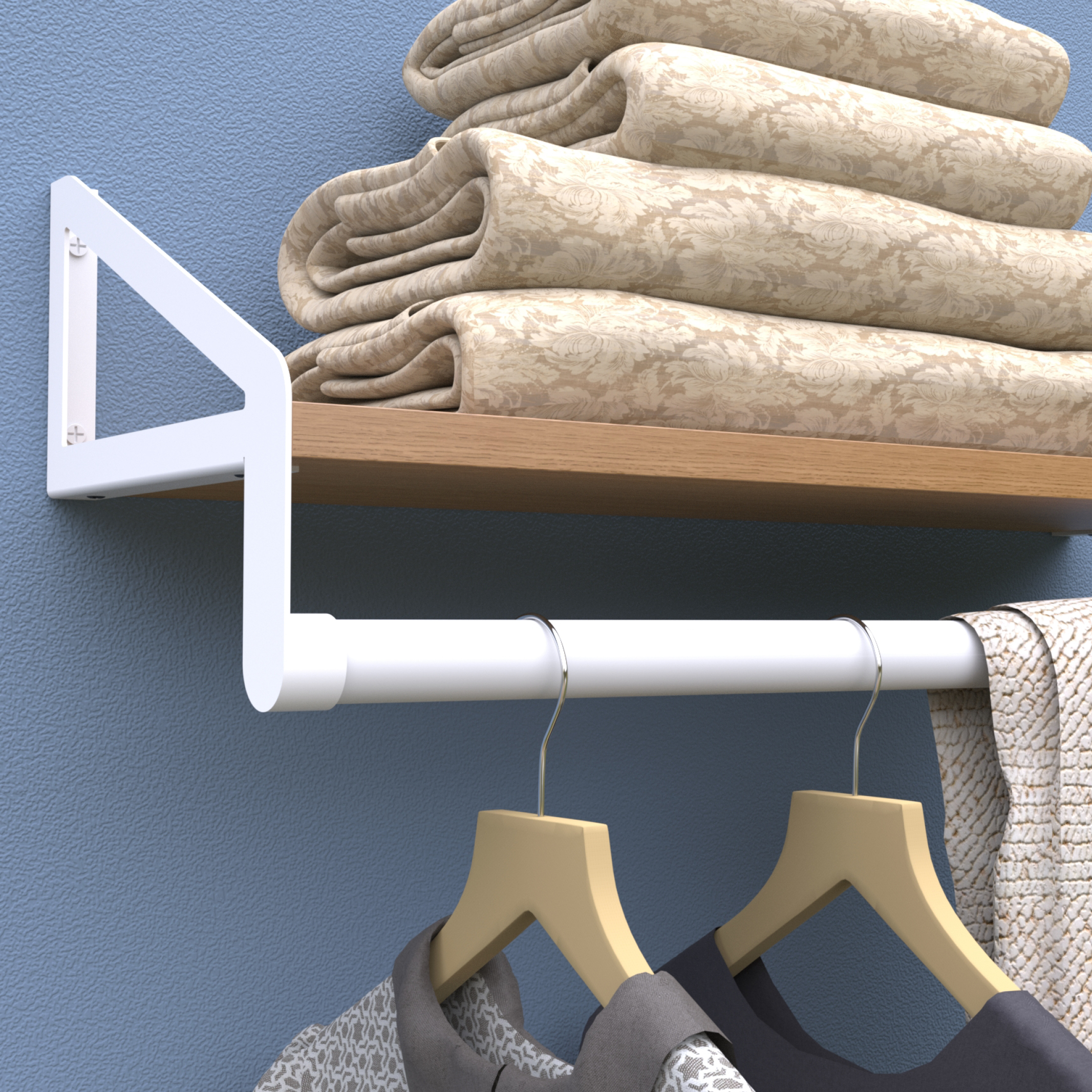 Equerre penderie TWIST