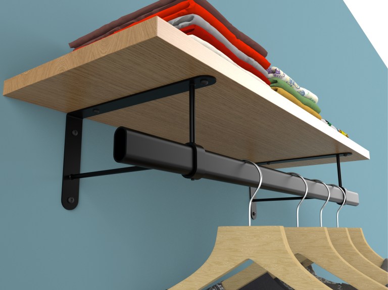 Equerre penderie BASIK