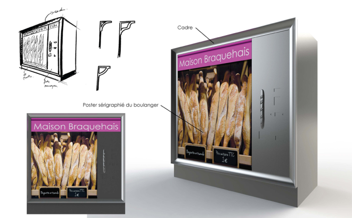 Esquisse d'étude Compagnon du Boulanger