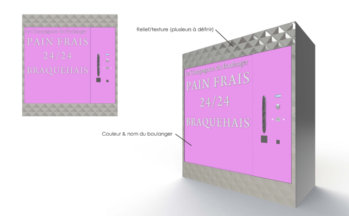 Esquisse d'étude Compagnon du Boulanger