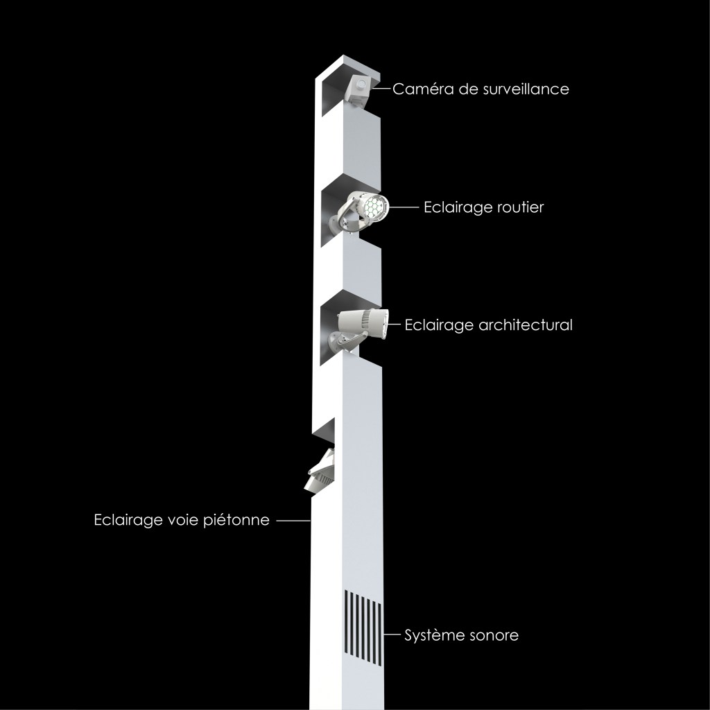 Colonne illumination