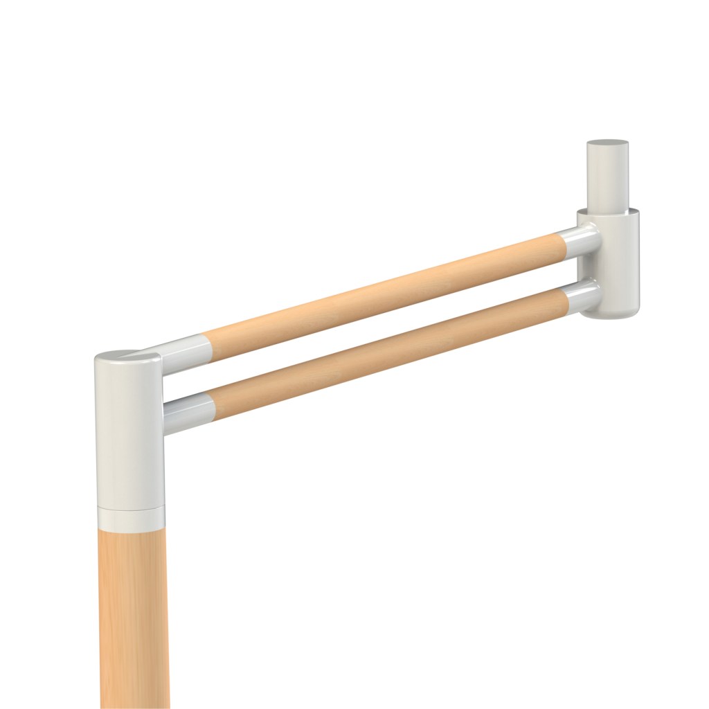 Crosse aluminium et bois