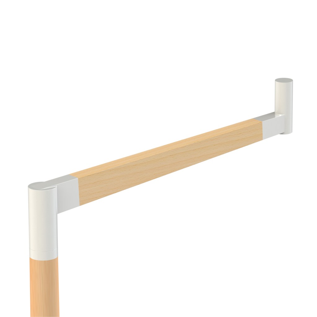 Crosse aluminium et bois