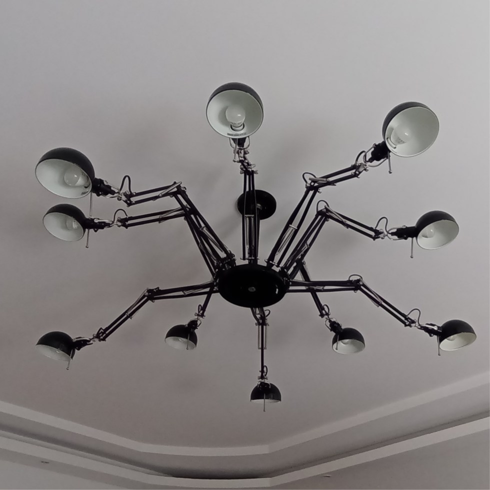 Lampe araignée suspension