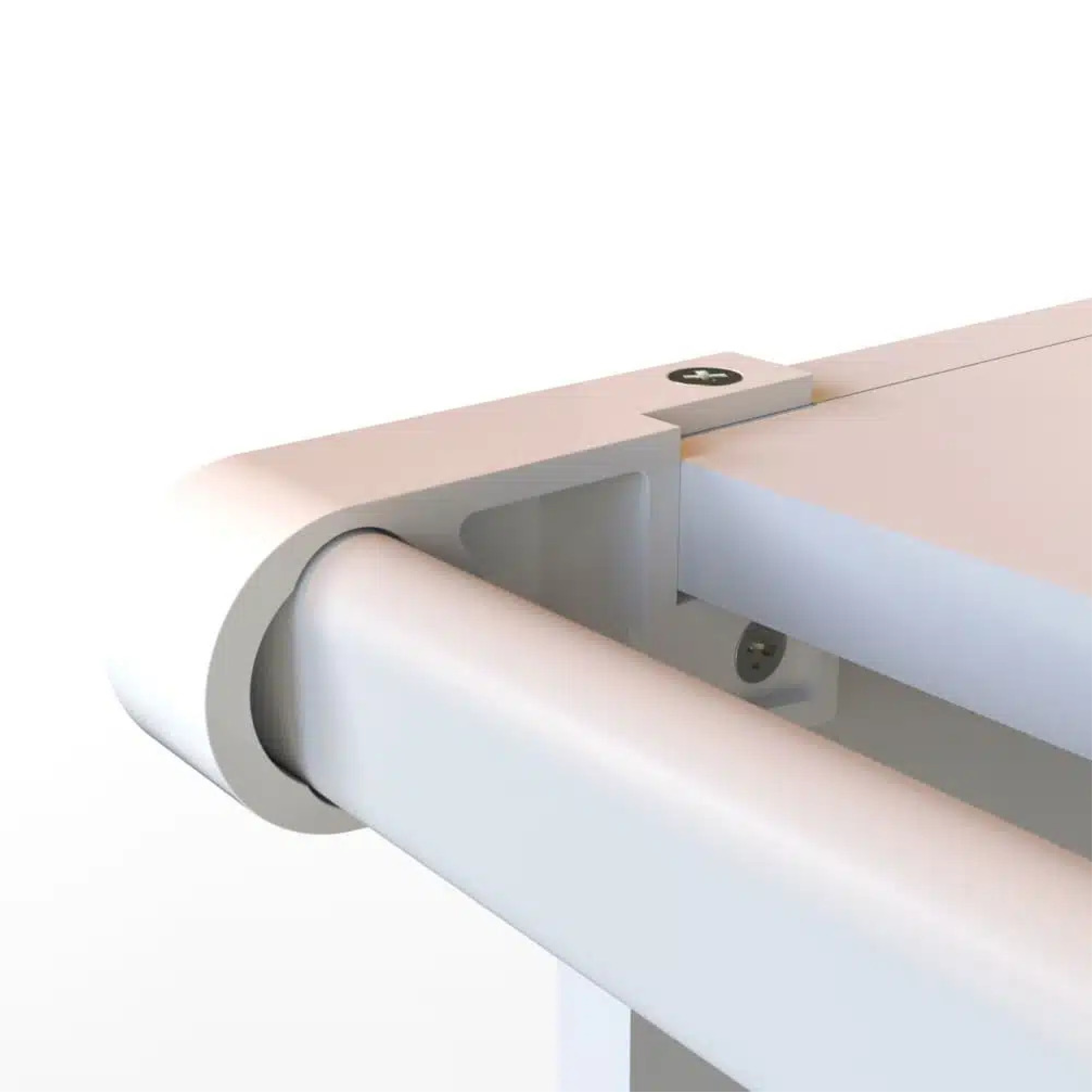 Support barre de rideau de dressing