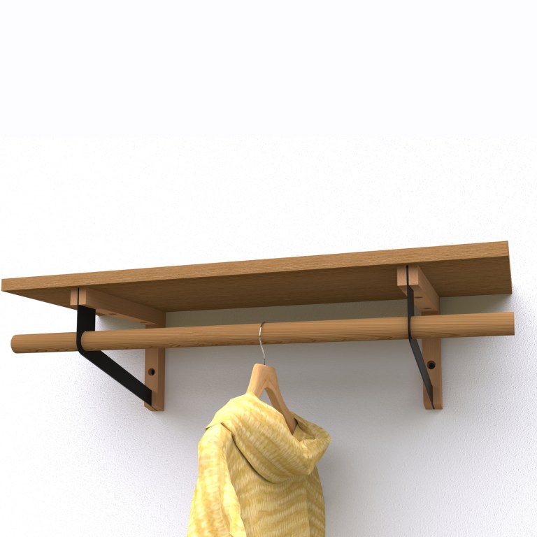 Equerre penderie MIX D