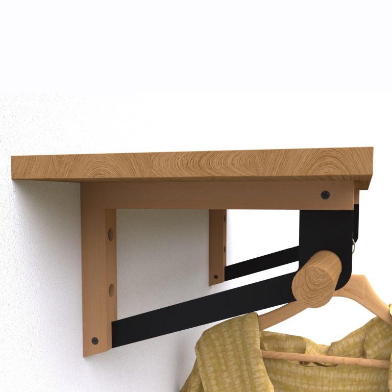 Equerre penderie MIX D